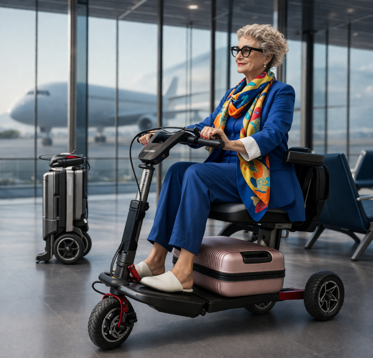 קלנועית מתקפלת למטוס